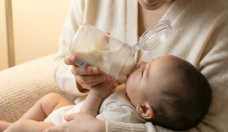 Anti Gravity Bottle baby bottle for air-free feeding