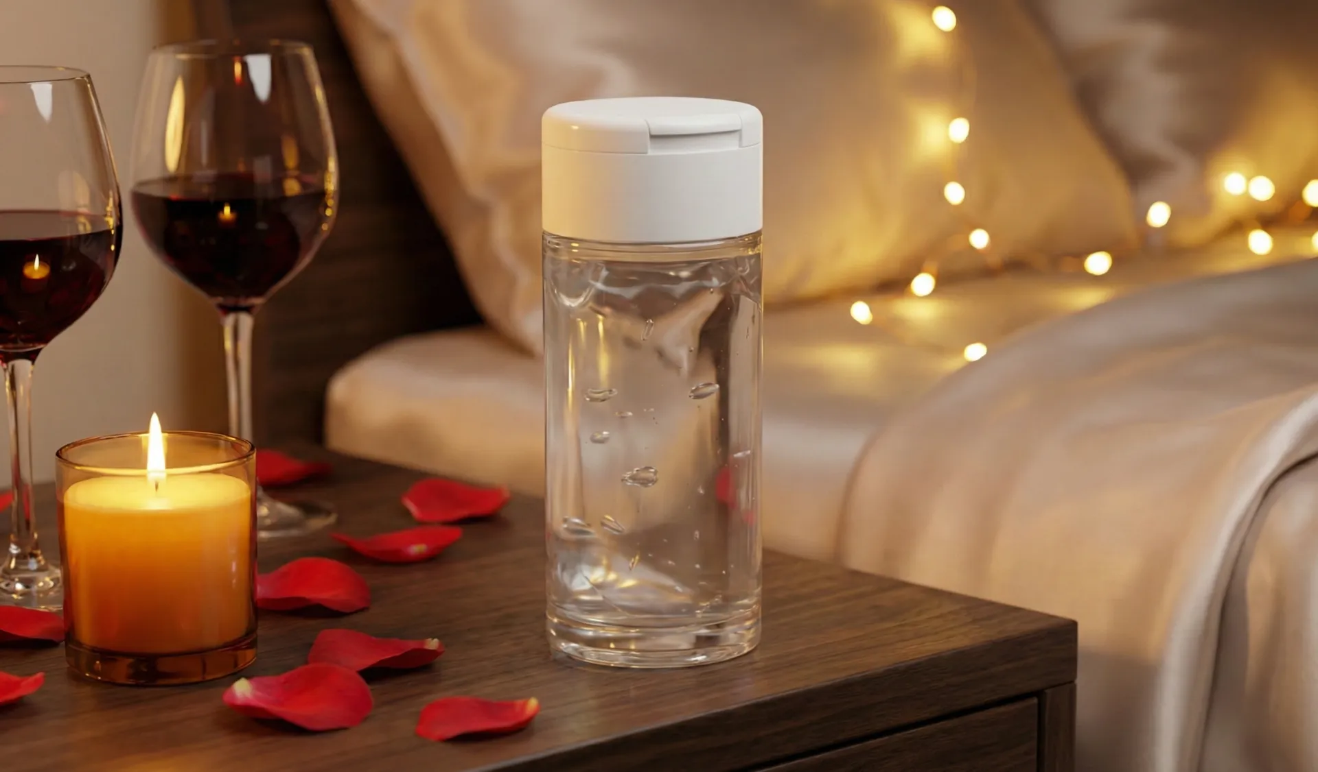 Anti Gravity Bottle technology applied to personal lubricants