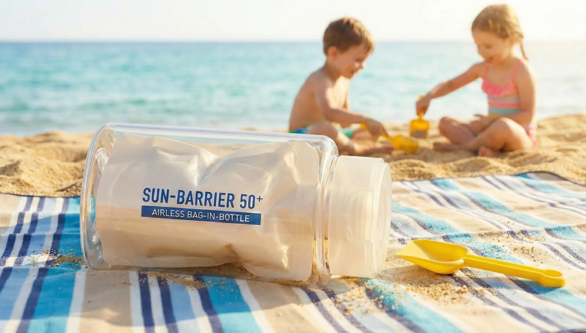 Anti Gravity Bottle technology applied to children's products