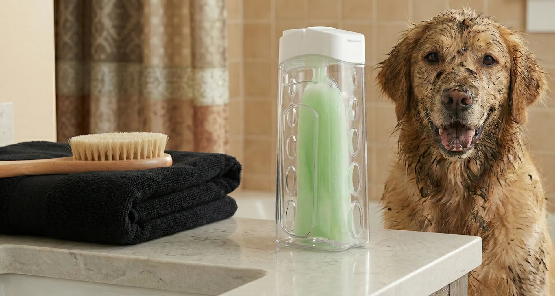 Anti Gravity Bottle technology applied to pet care
